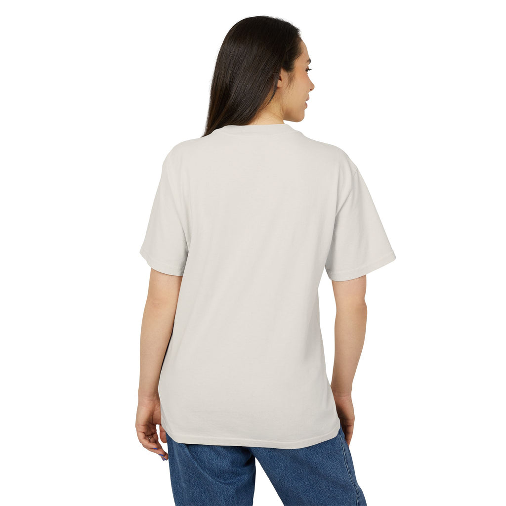 Minimalist 'vita' Script Tee — Vintage Faded Unisex T-Shirt