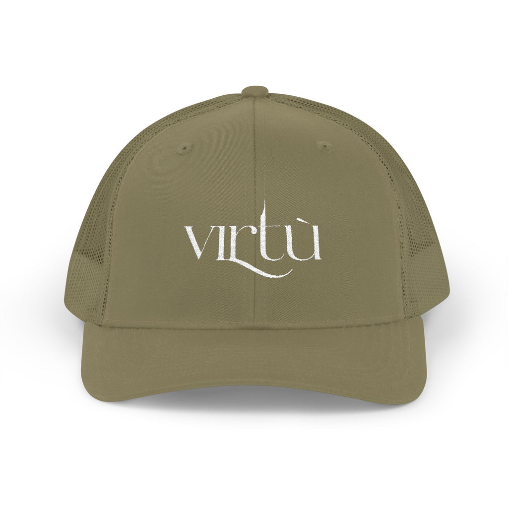Virtu Embroidered Trucker Cap