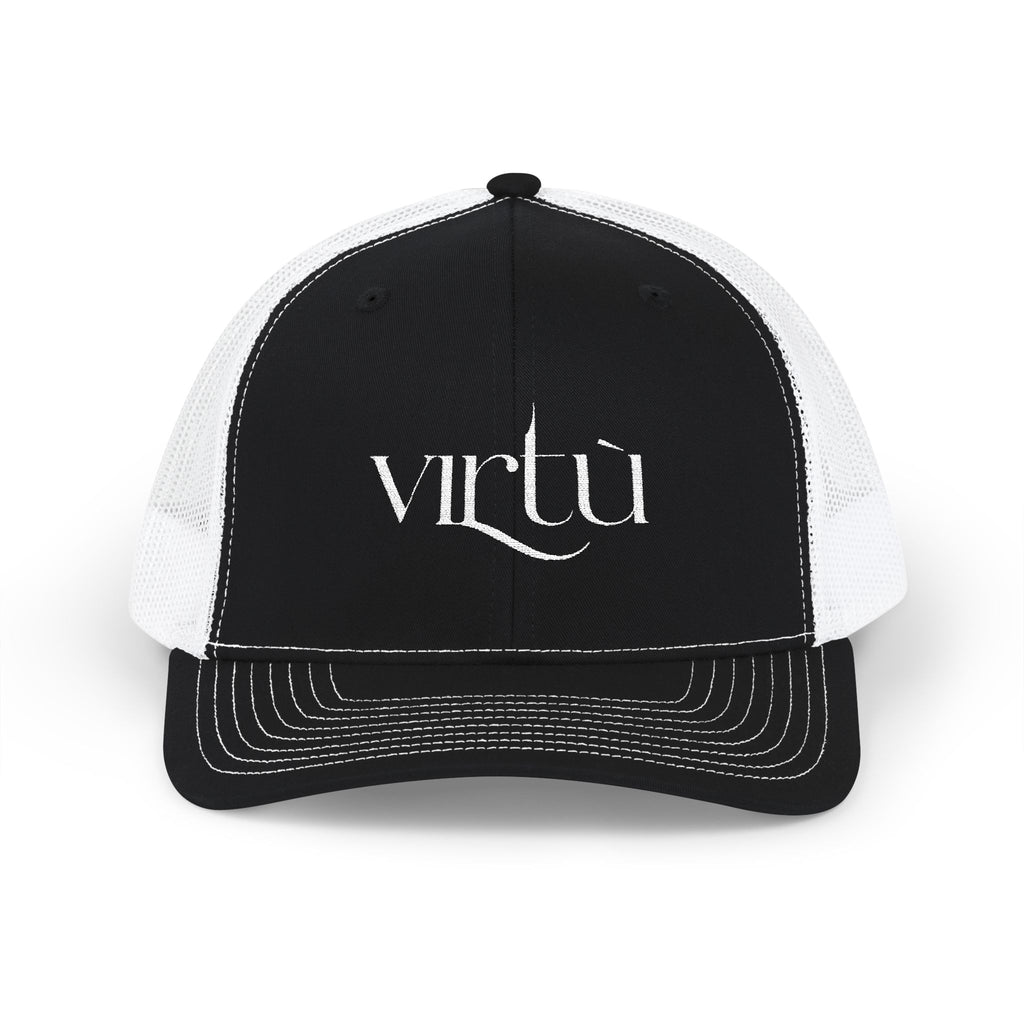 Virtu Embroidered Trucker Cap
