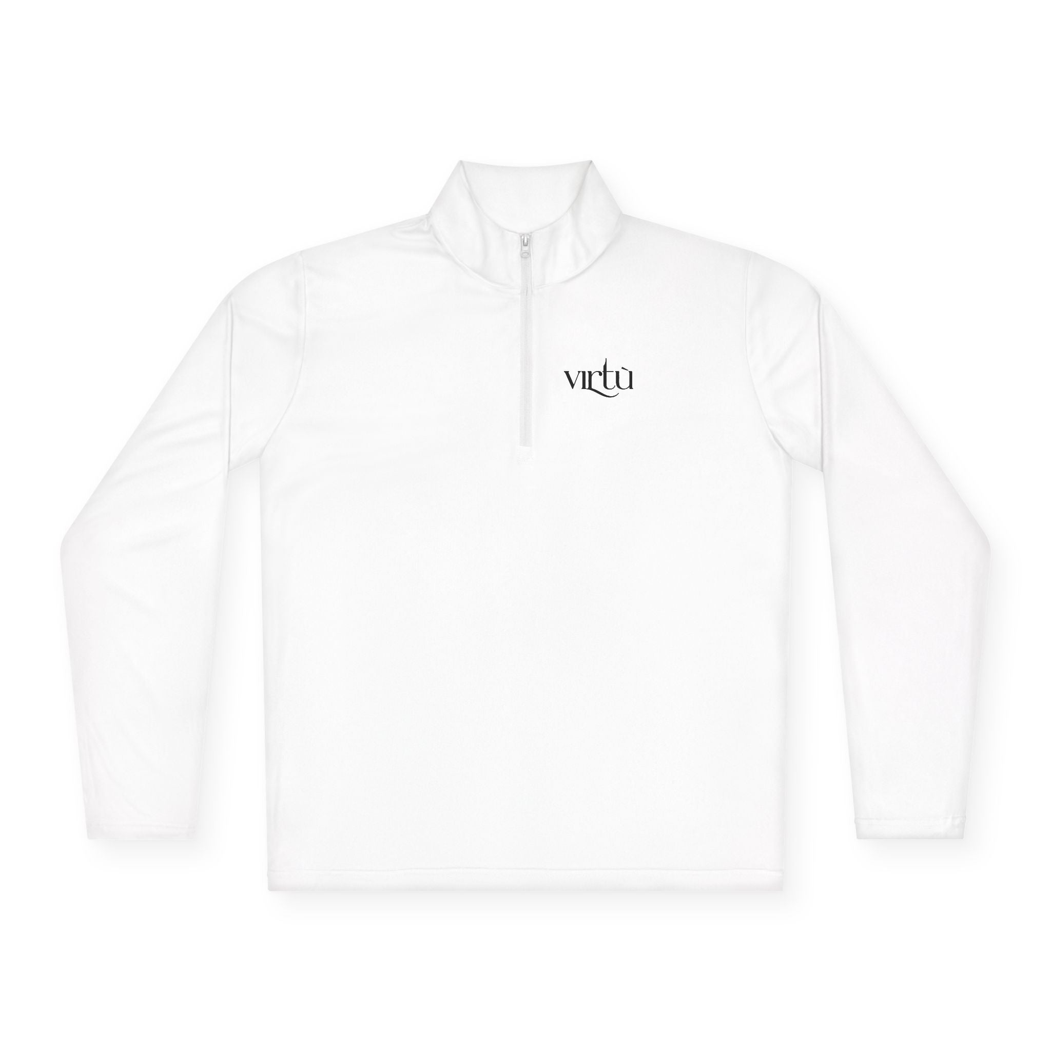 Quarter‑Zip Pullover — Hand‑Drawn Tic‑Tac‑Toe Hearts Graphic