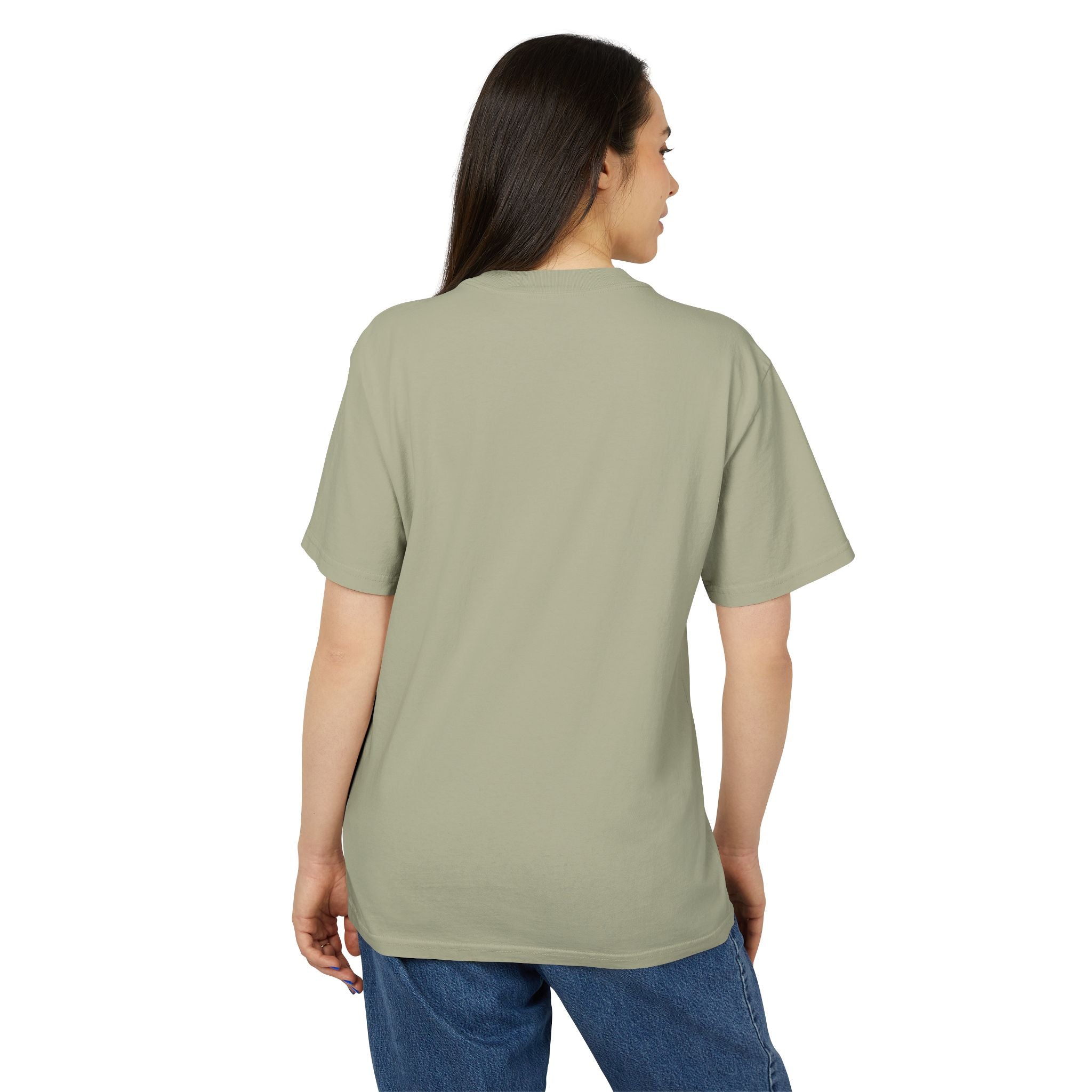 Minimalist 'vita' Script Tee — Vintage Faded Unisex T-Shirt