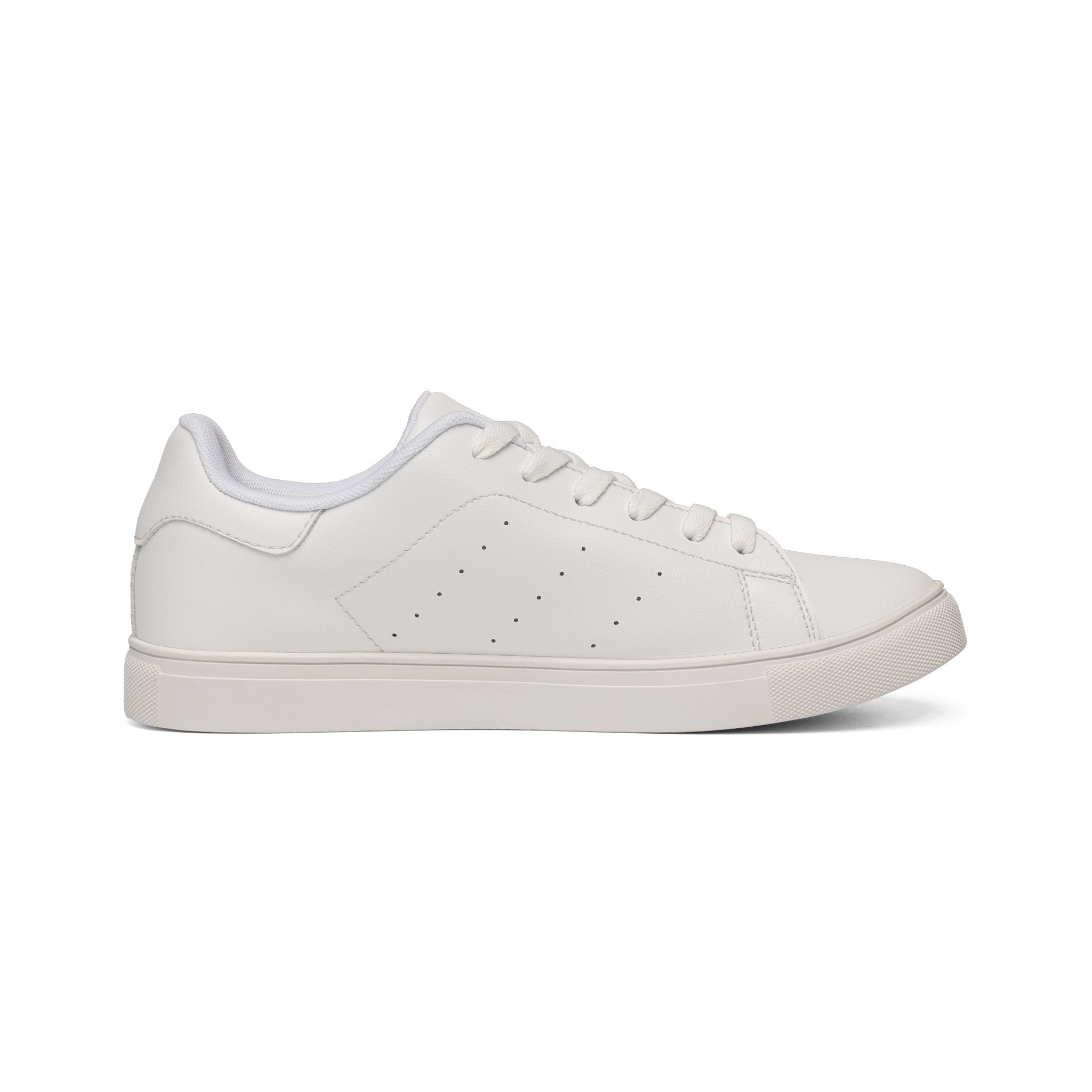 Leather Sneakers — Minimal 'virtù' Low-Top Casual Trainers