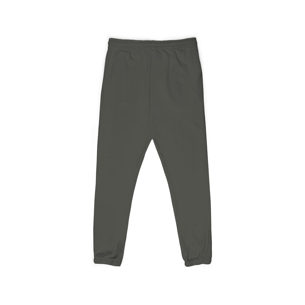Washed Charcoal 'Wild' Fleece Sweatpants — Garment-Dyed Joggers