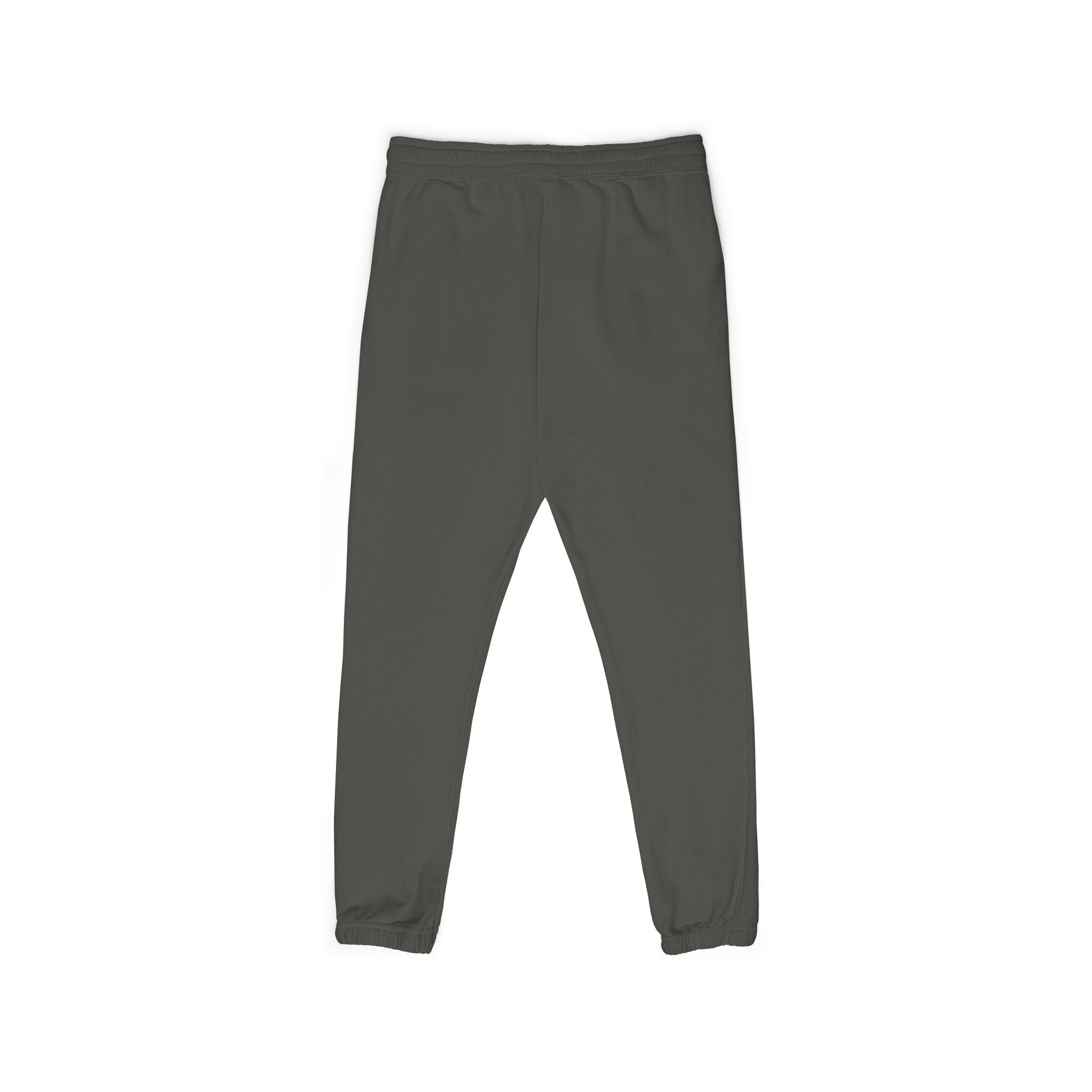 Washed Charcoal 'Wild' Fleece Sweatpants — Garment-Dyed Joggers