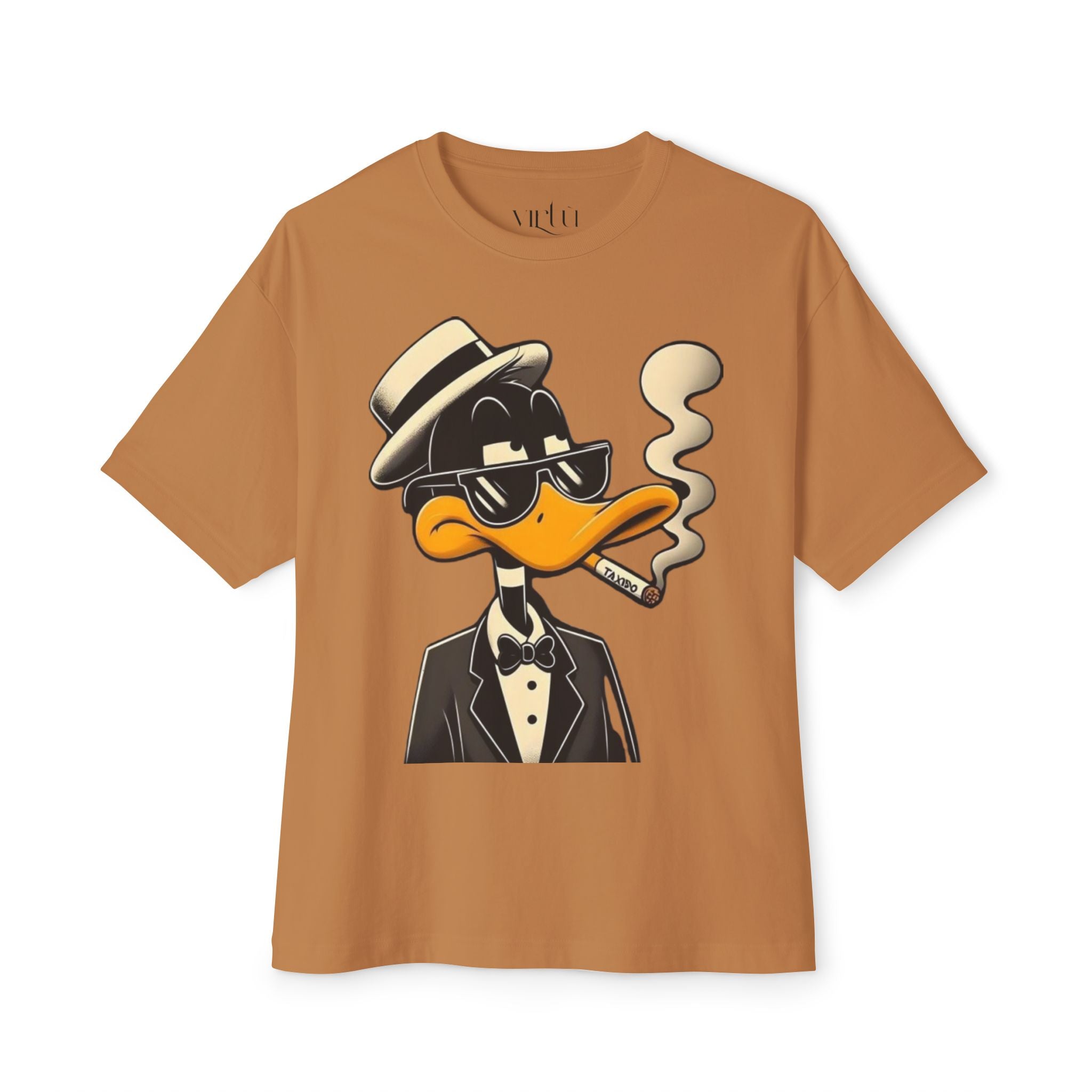 Dapper Duck Graphic Tee — Vintage Cartoon Duck in Suit & Cigar