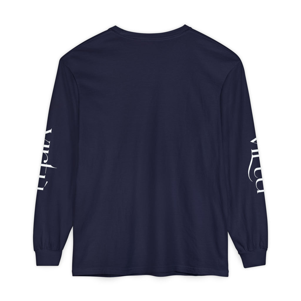 Straw Hat Pirate Graphic Long Sleeve Tee — Anime Skull & Straw Hat Design