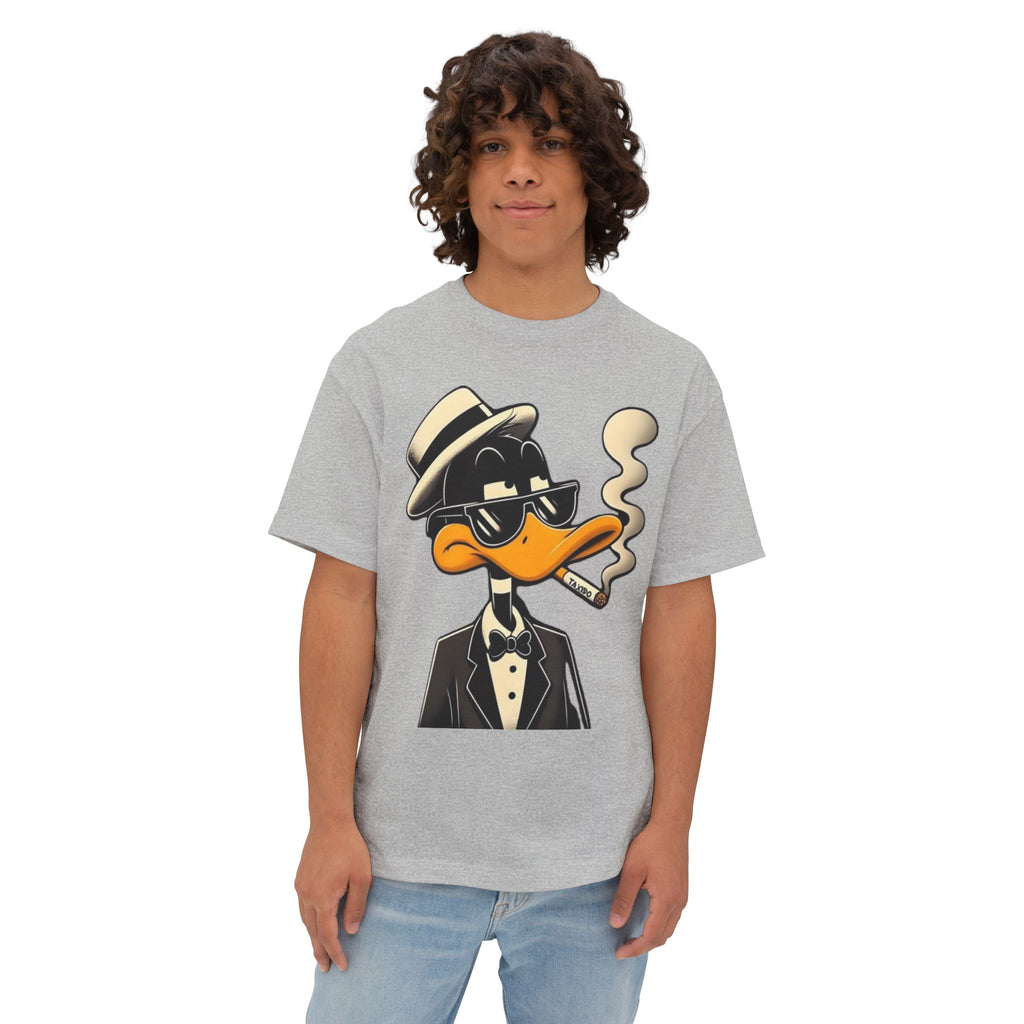 Dapper Duck Graphic Tee — Vintage Cartoon Duck in Suit & Cigar