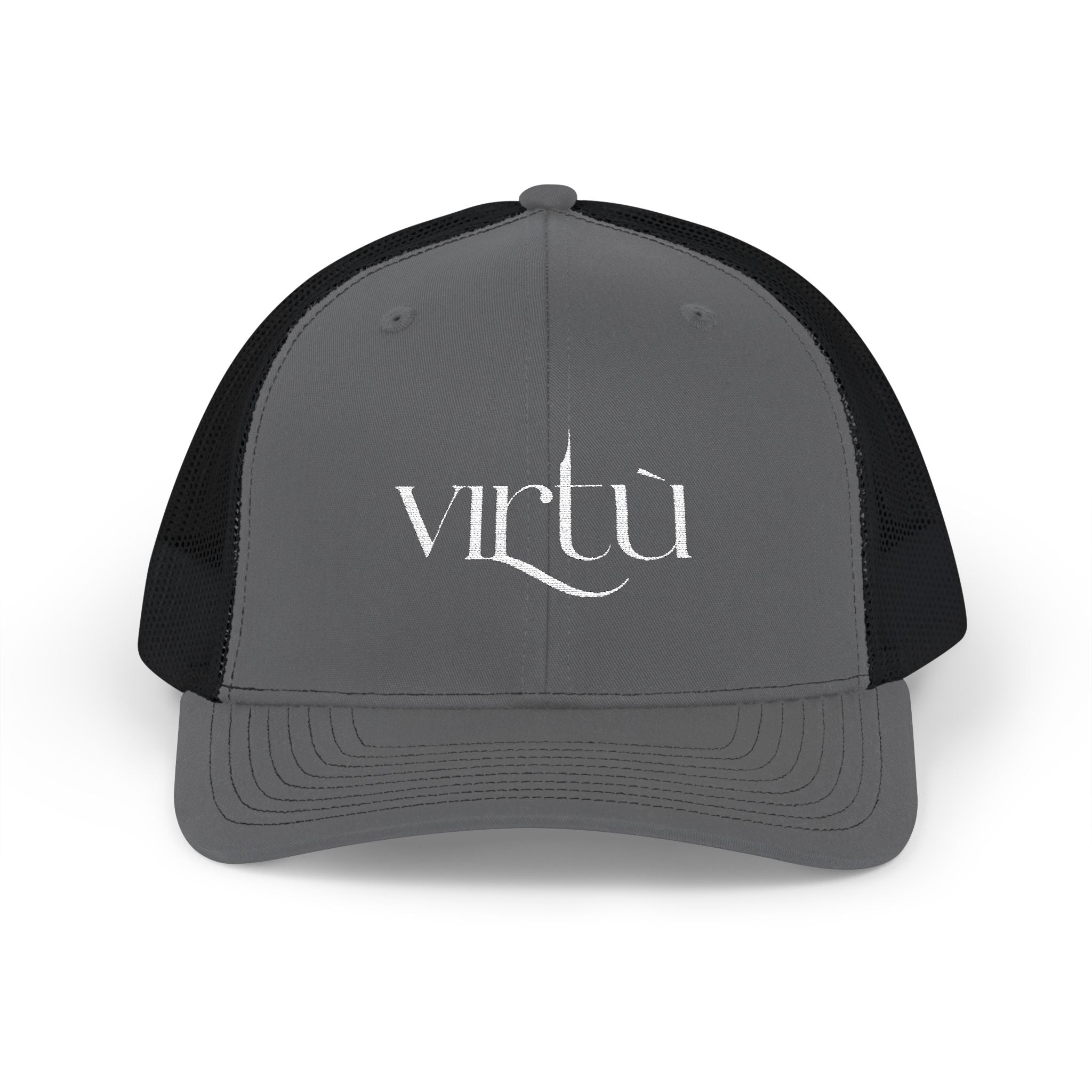 Virtu Embroidered Trucker Cap