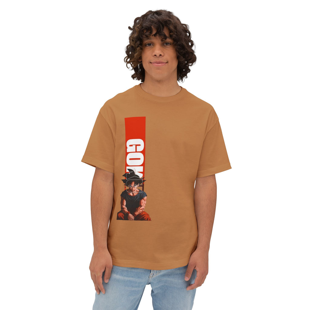 Goku Vertical Graphic Tee — Anime Dragon Ball Z Shirt