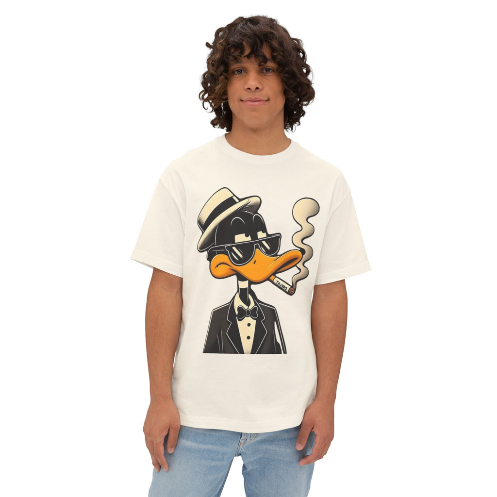 Dapper Duck Graphic Tee — Vintage Cartoon Duck in Suit & Cigar