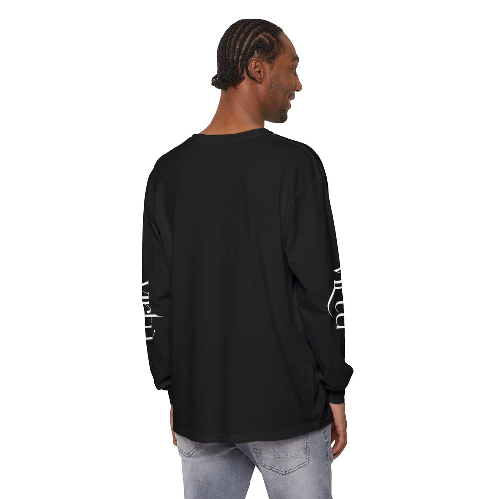 Straw Hat Pirate Graphic Long Sleeve Tee — Anime Skull & Straw Hat Design