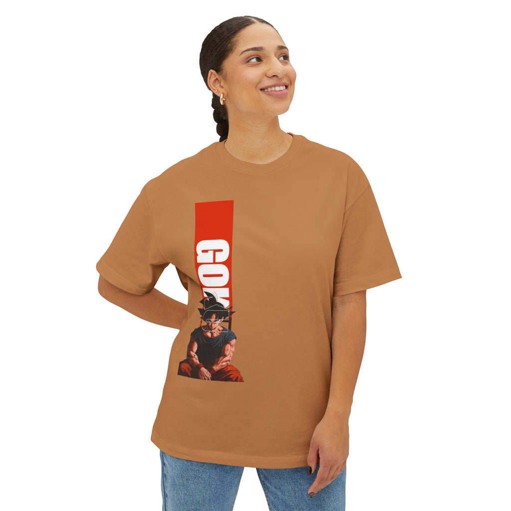 Goku Vertical Graphic Tee — Anime Dragon Ball Z Shirt