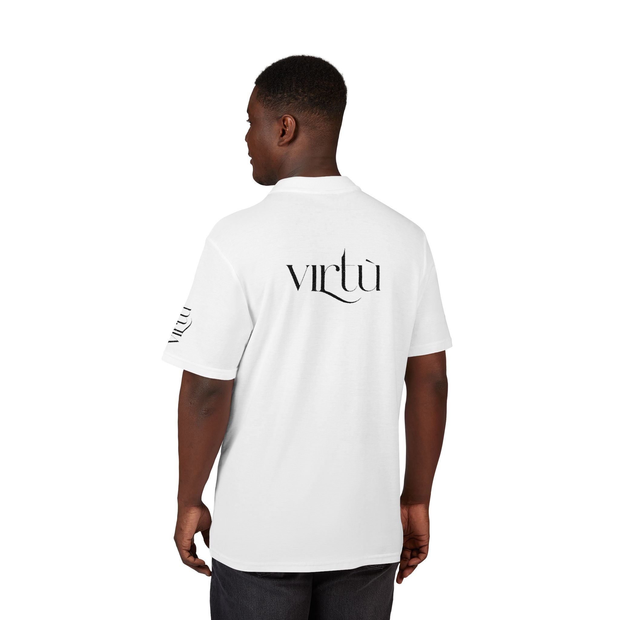 Embroidered Heart & Virtù Polo