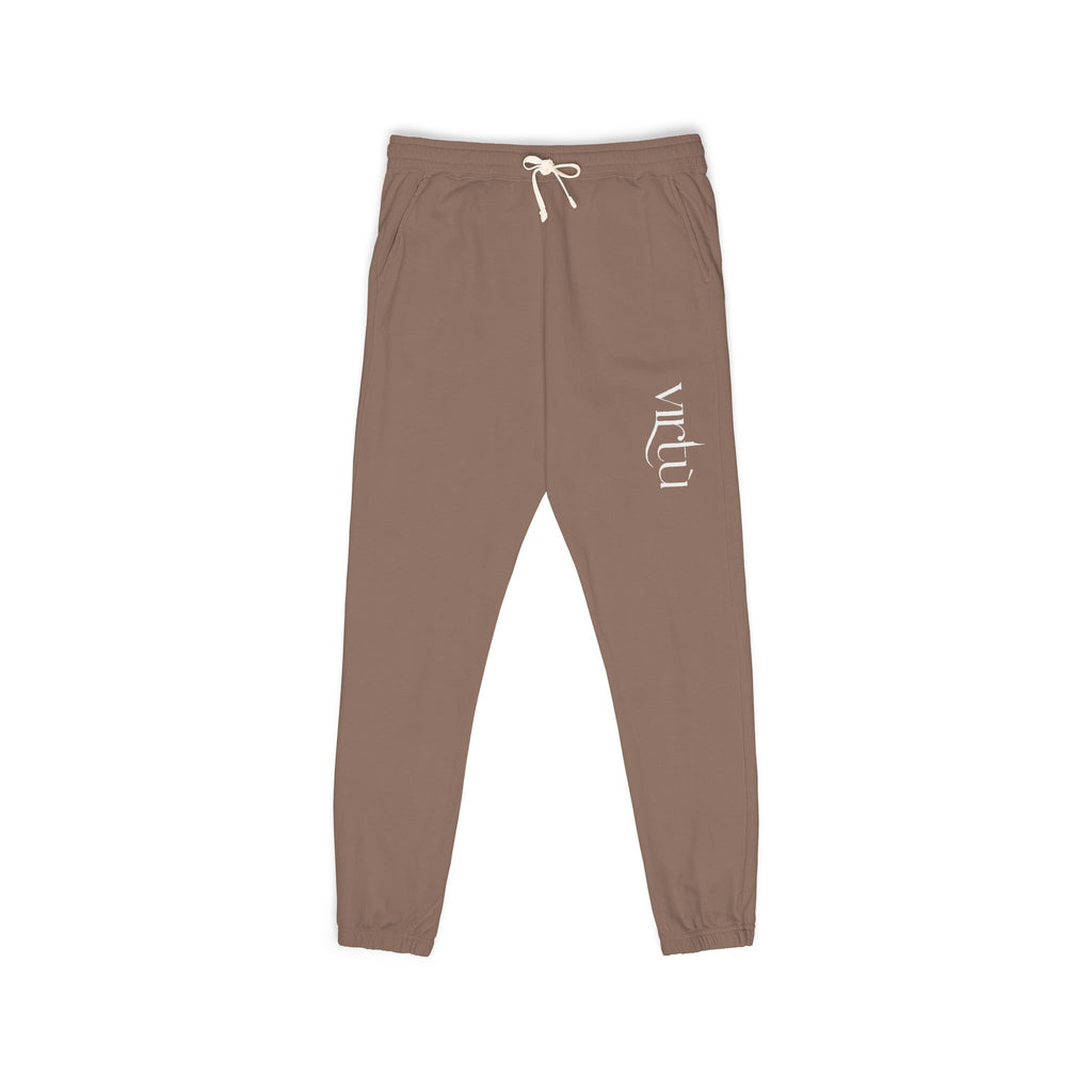 Washed Charcoal 'Wild' Fleece Sweatpants — Garment-Dyed Joggers