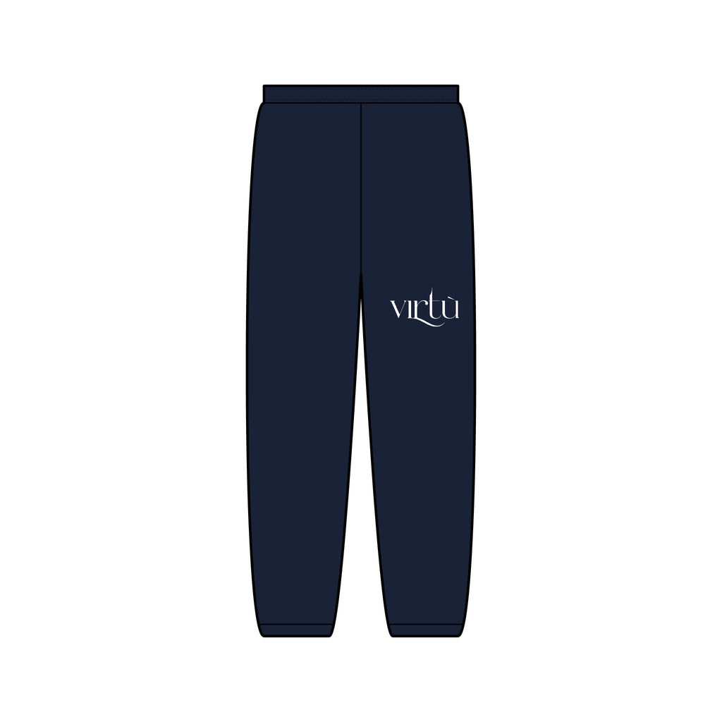 Minimalist 'victor' Logo Sweatpants — Slim Jogger Lounge Pants