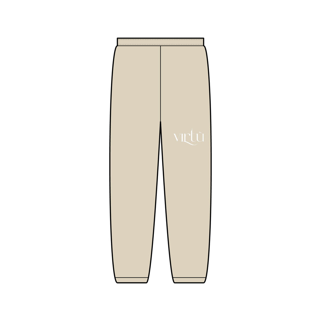 Minimalist 'victor' Logo Sweatpants — Slim Jogger Lounge Pants