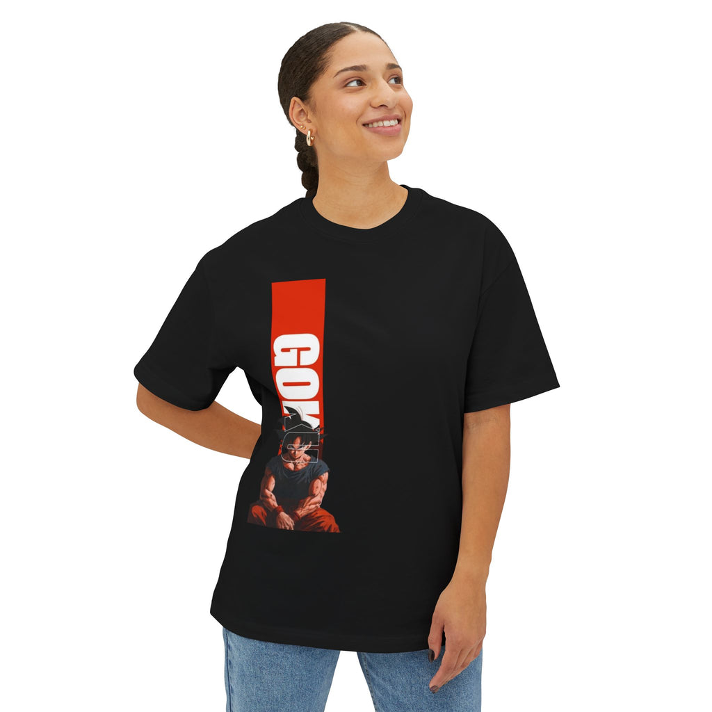 Goku Vertical Graphic Tee — Anime Dragon Ball Z Shirt