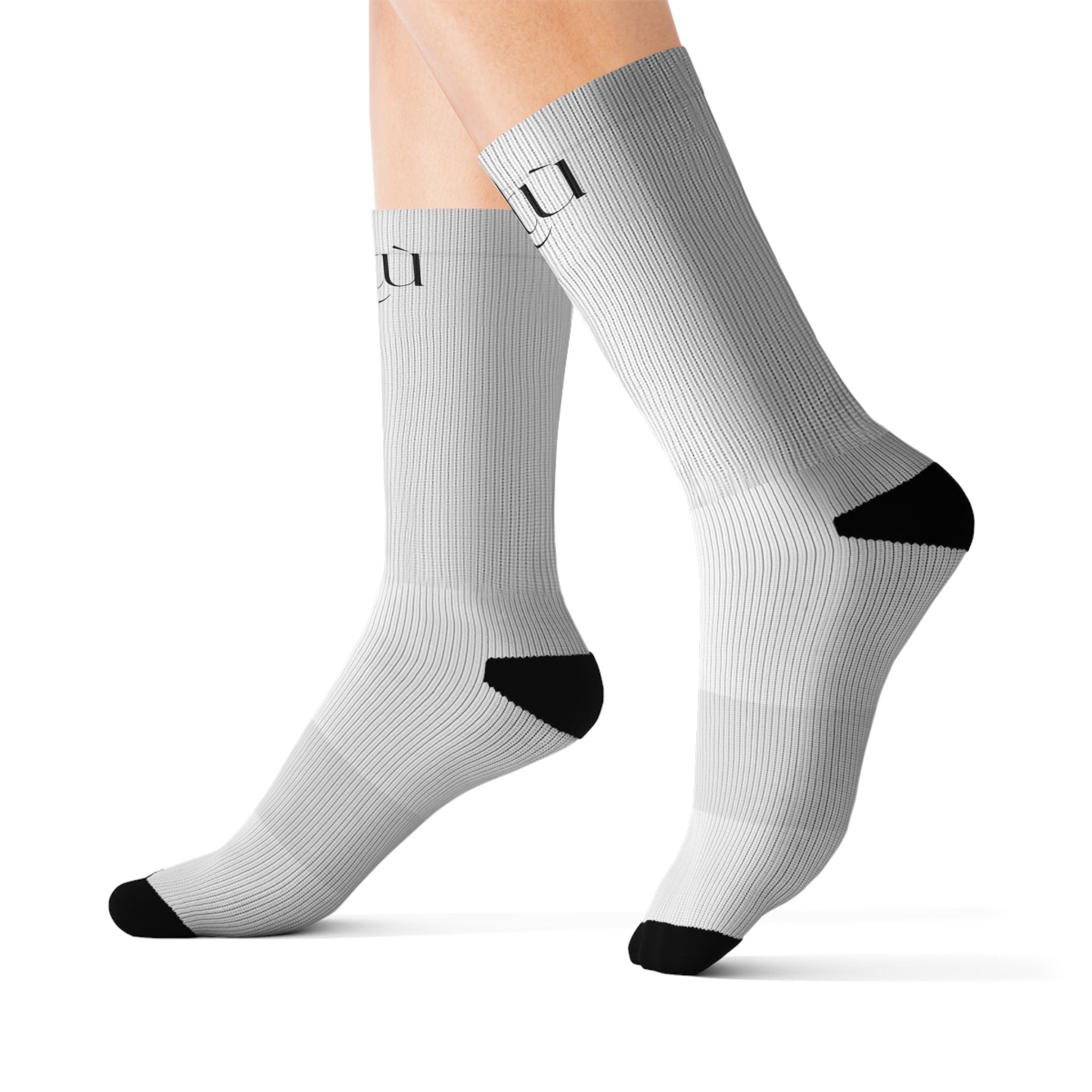 Custom Sublimation Socks — Personalized Photo & Logo Athletic Crew Socks
