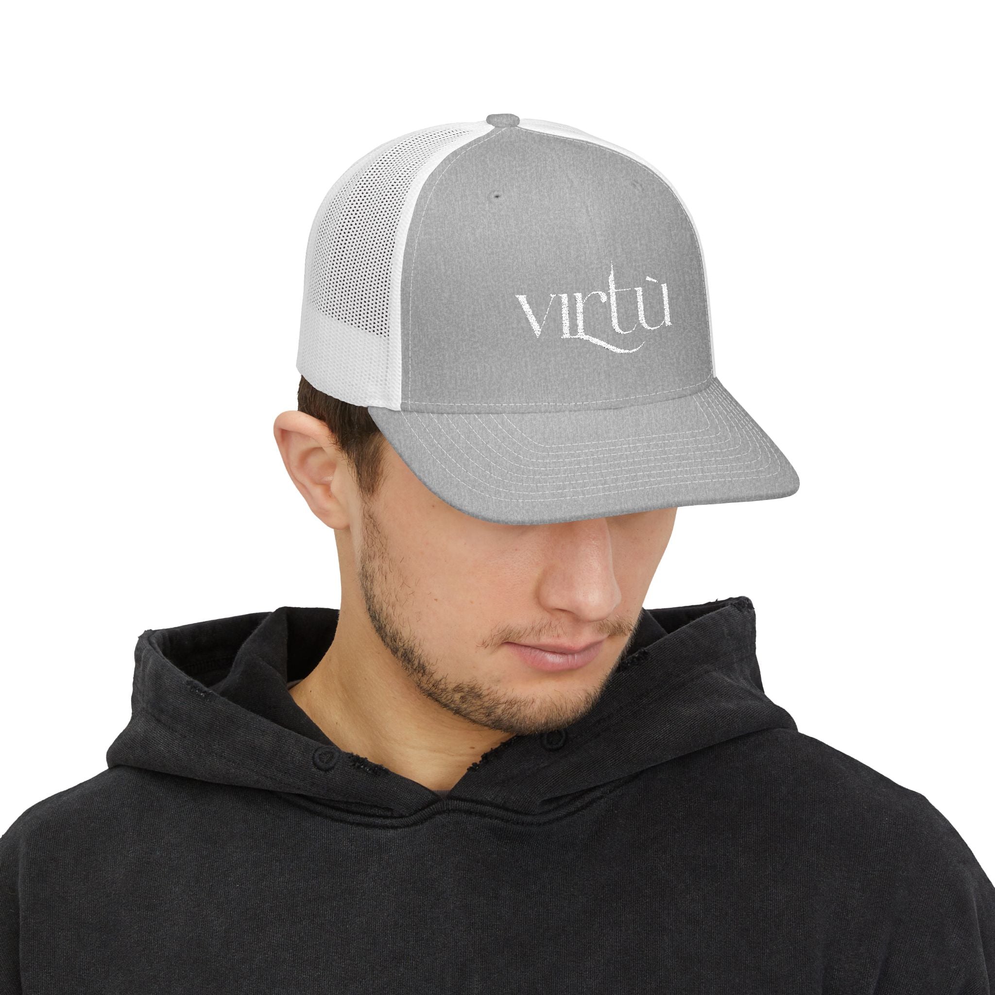 Virtu Embroidered Trucker Cap