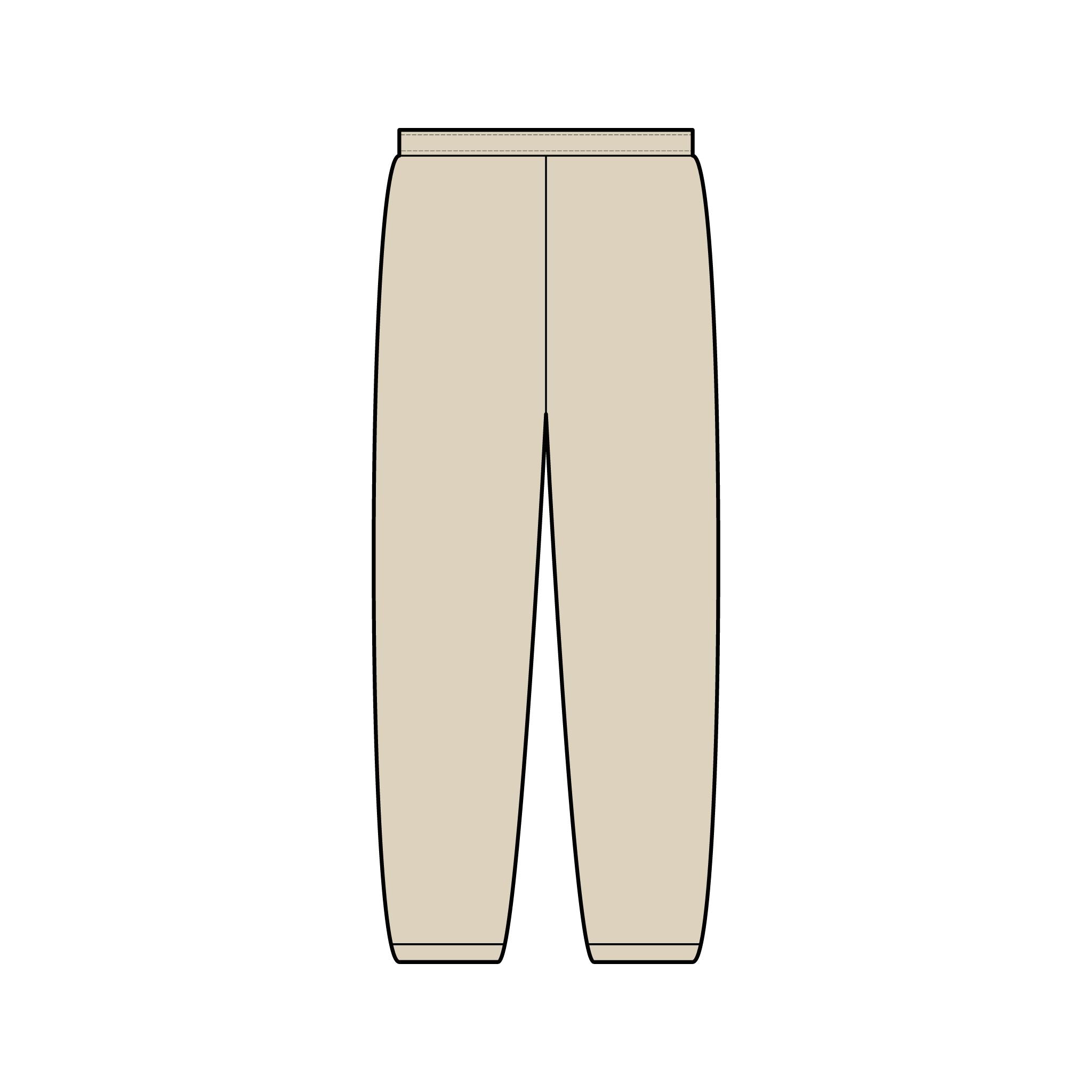 Minimalist 'victor' Logo Sweatpants — Slim Jogger Lounge Pants