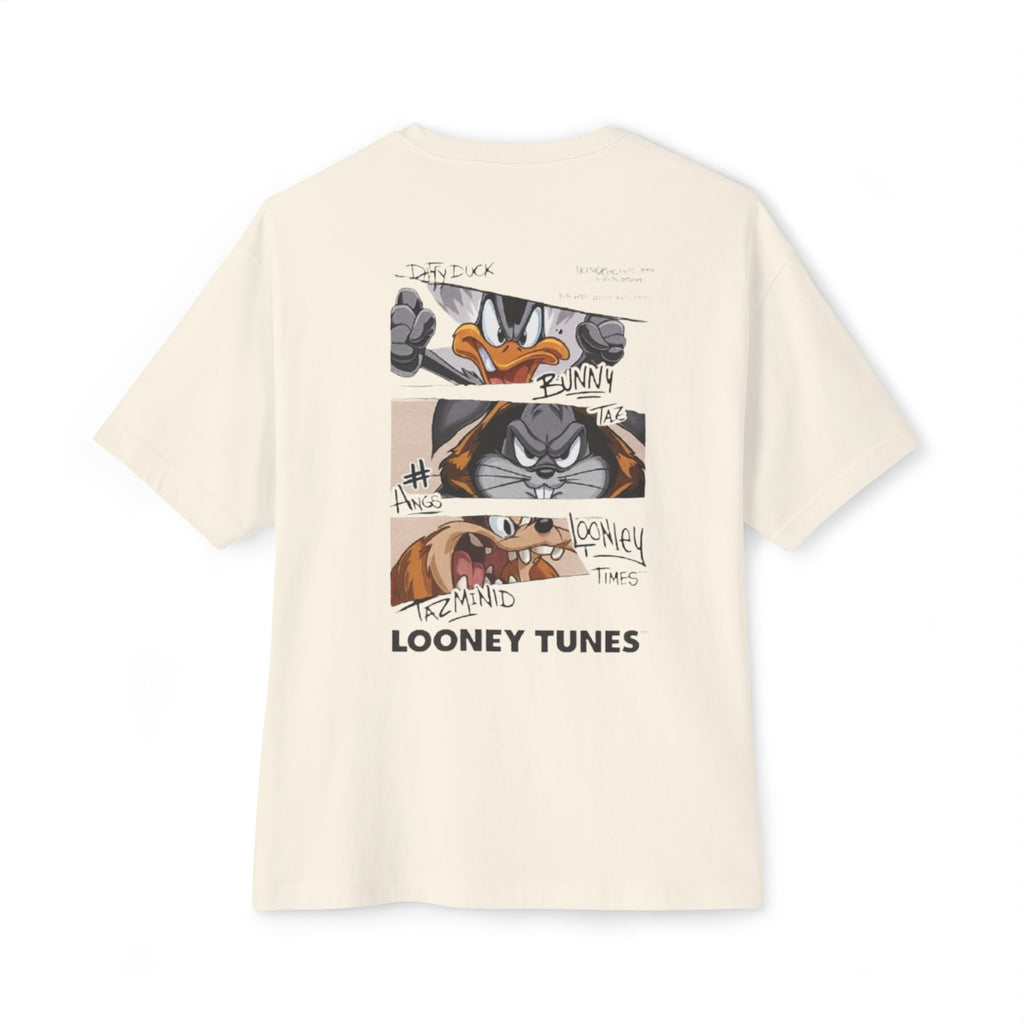 Looney Tunes Collage Tee — Vintage Cartoon Graphic T-Shirt