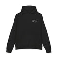 Minimal 'vldn' Black Relaxed Hoodie — Casual Streetwear Pullover