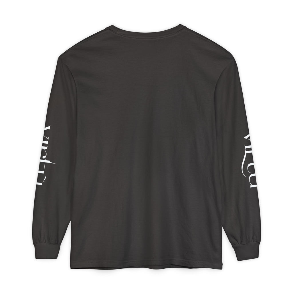 Straw Hat Pirate Graphic Long Sleeve Tee — Anime Skull & Straw Hat Design