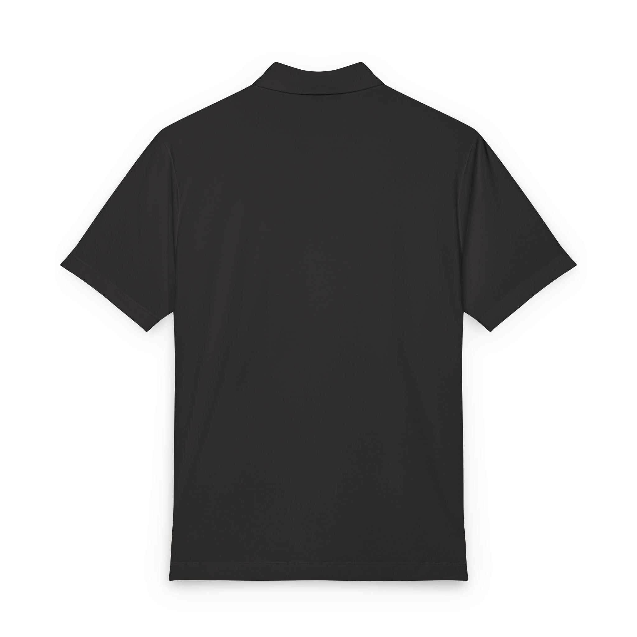 Men's Coral Polo Shirt with 'virtù' Left-Chest Logo