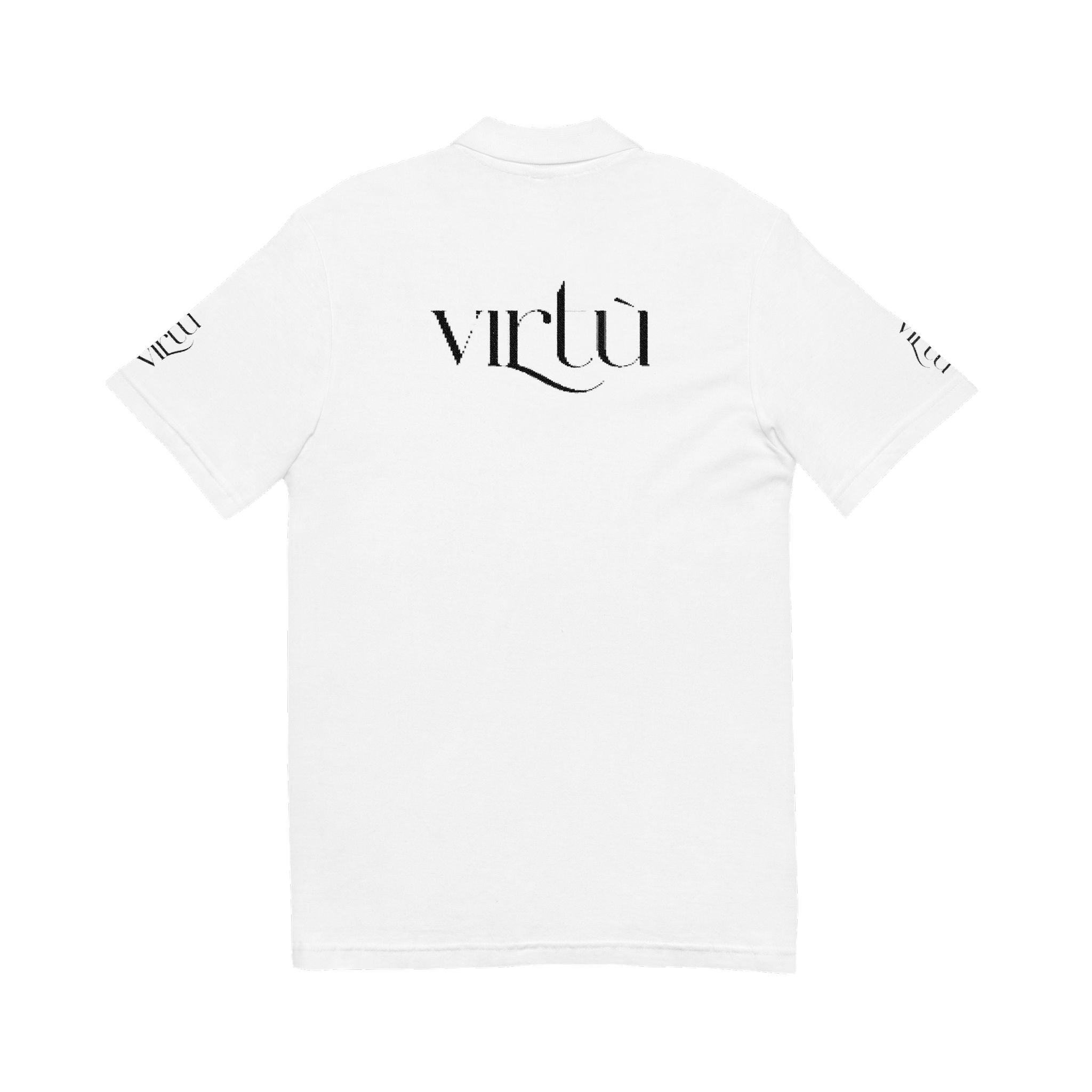 Embroidered Heart & Virtù Polo