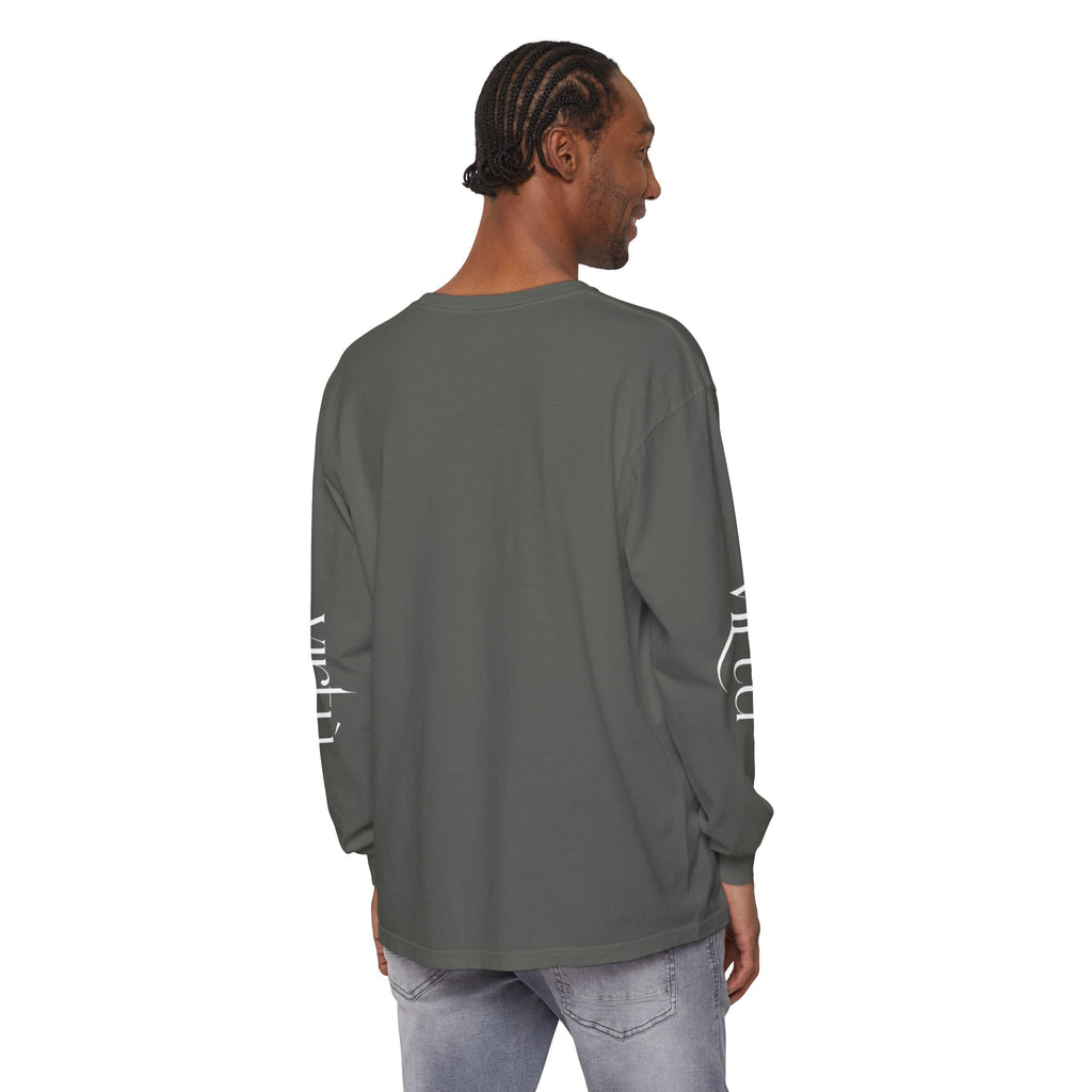 Straw Hat Pirate Graphic Long Sleeve Tee — Anime Skull & Straw Hat Design