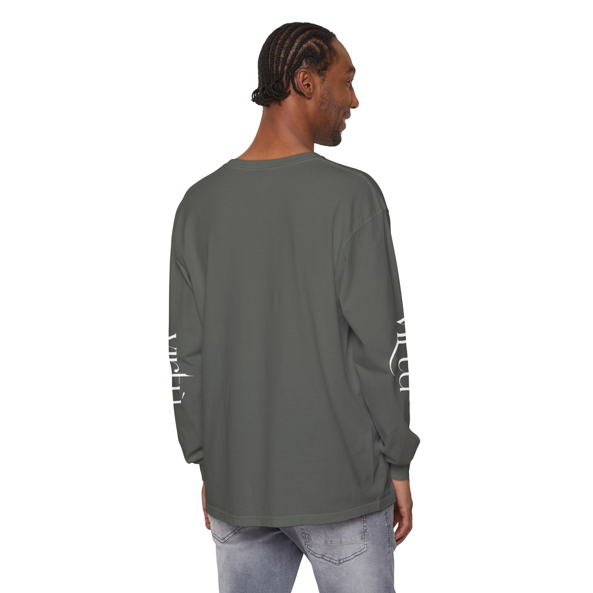 Straw Hat Pirate Graphic Long Sleeve Tee — Anime Skull & Straw Hat Design