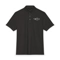 Men's Coral Polo Shirt with 'virtù' Left-Chest Logo