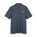 Vetu Distressed Logo Polo Shirt — Classic Men's Short-Sleeve Knit