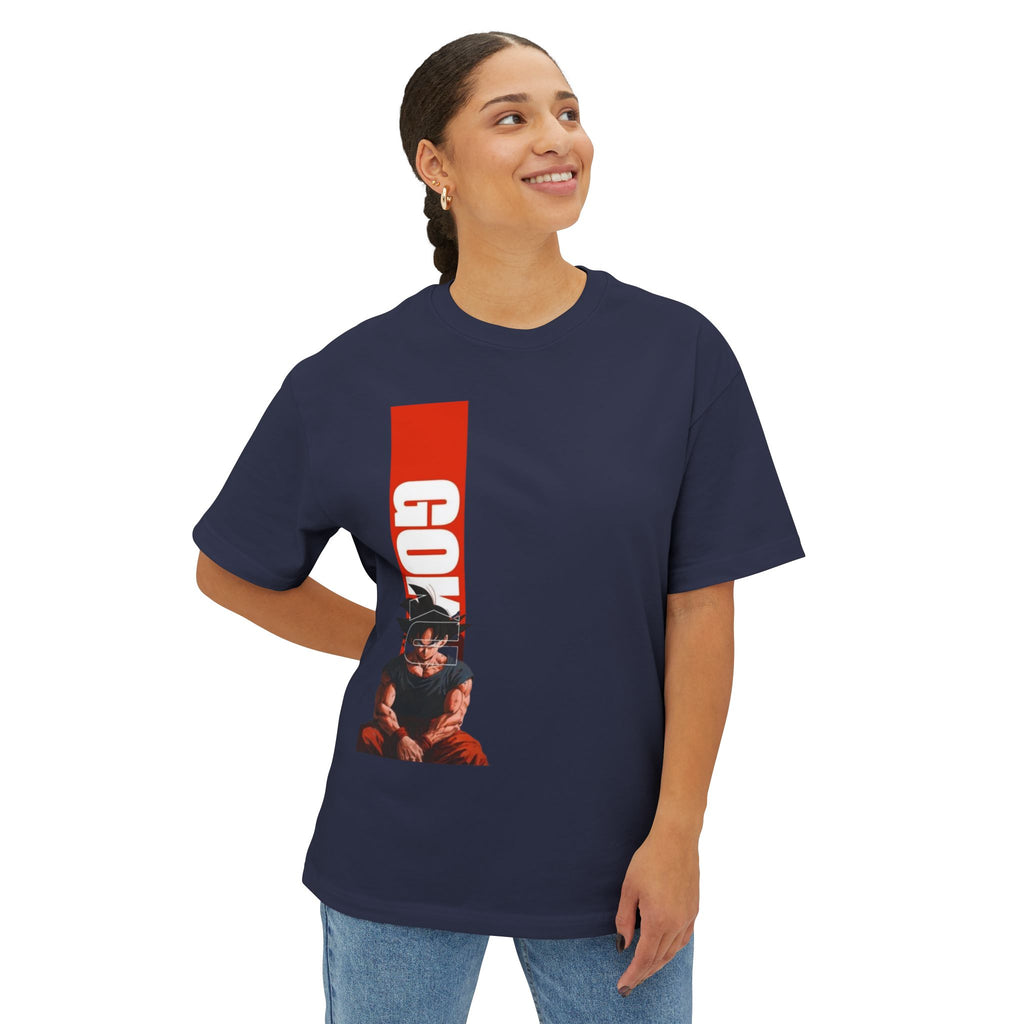 Goku Vertical Graphic Tee — Anime Dragon Ball Z Shirt