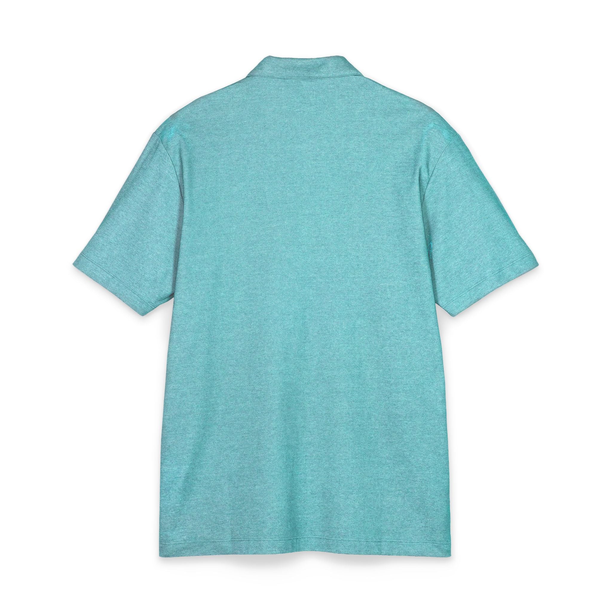 Vetu Distressed Logo Polo Shirt — Classic Men's Short-Sleeve Knit
