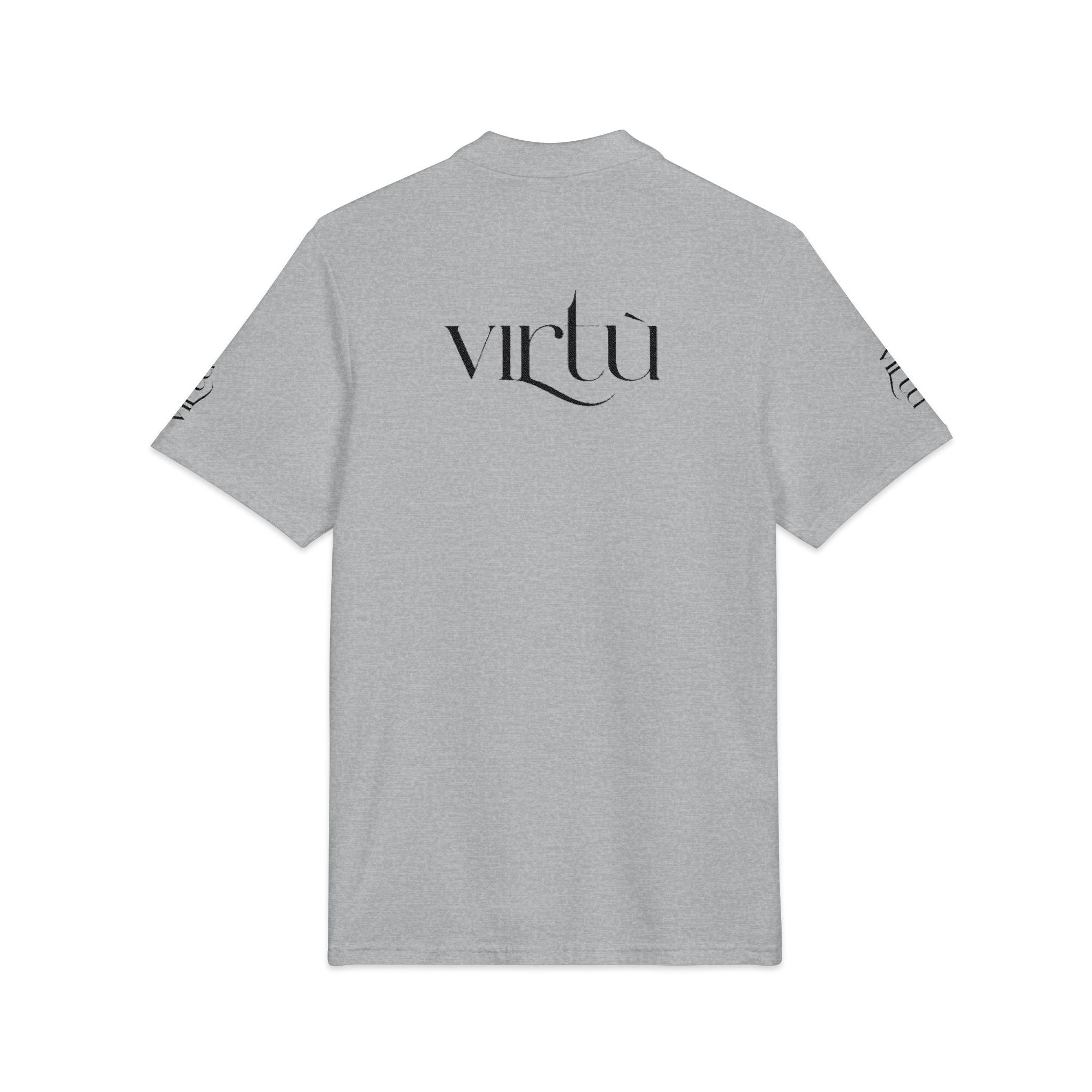 Embroidered Heart & Virtù Polo