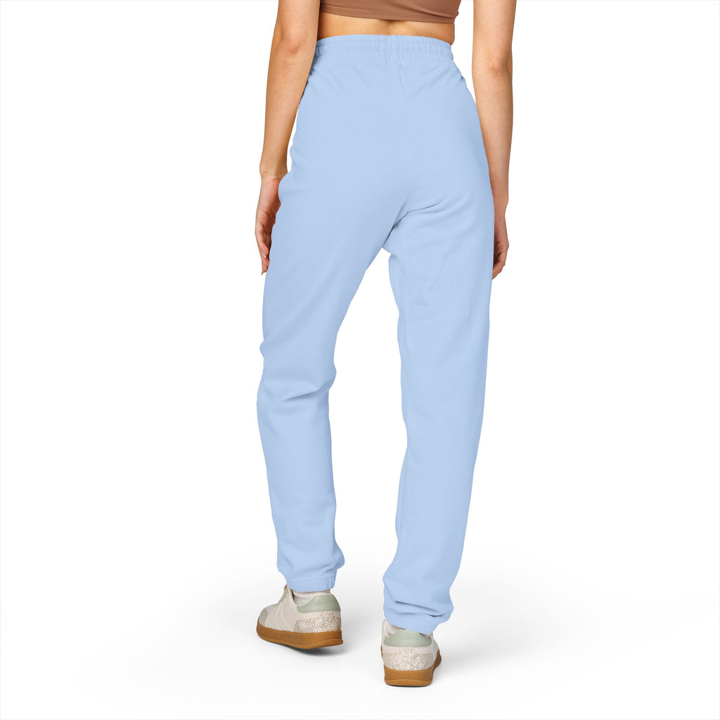 Washed Charcoal 'Wild' Fleece Sweatpants — Garment-Dyed Joggers