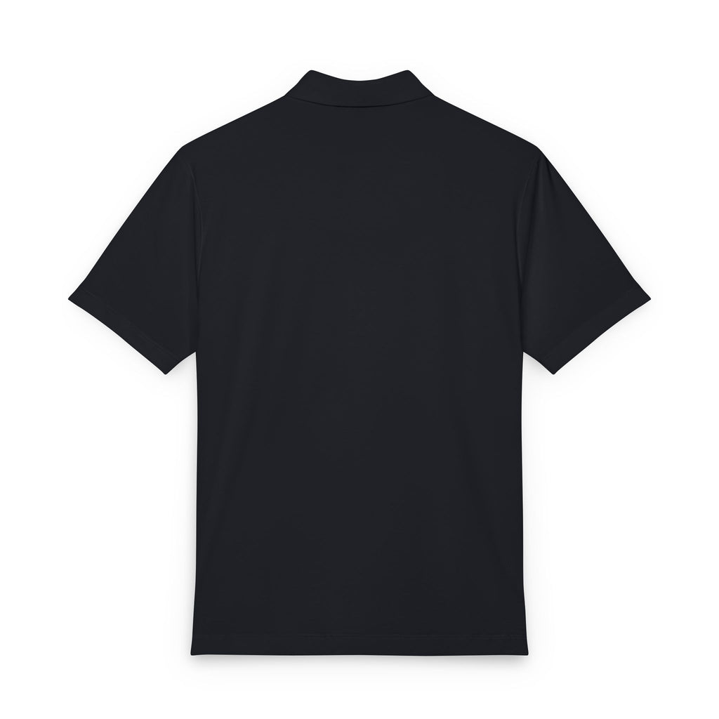 Men's Coral Polo Shirt with 'virtù' Left-Chest Logo
