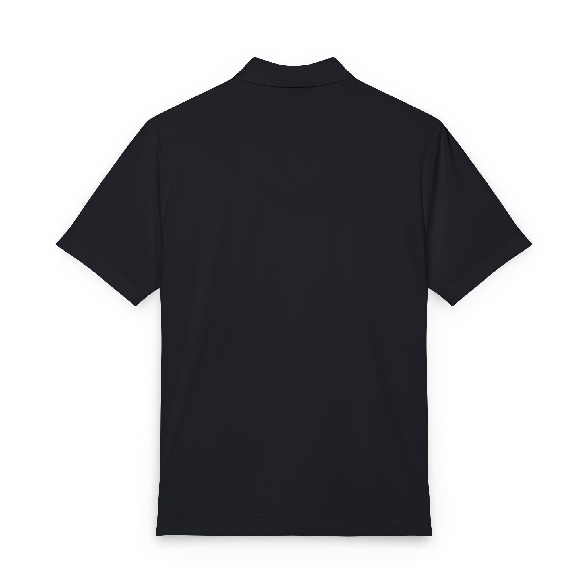 Men's Coral Polo Shirt with 'virtù' Left-Chest Logo