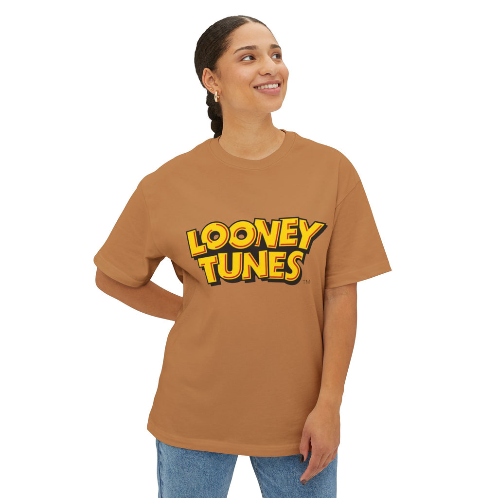 Looney Tunes Collage Tee — Vintage Cartoon Graphic T-Shirt