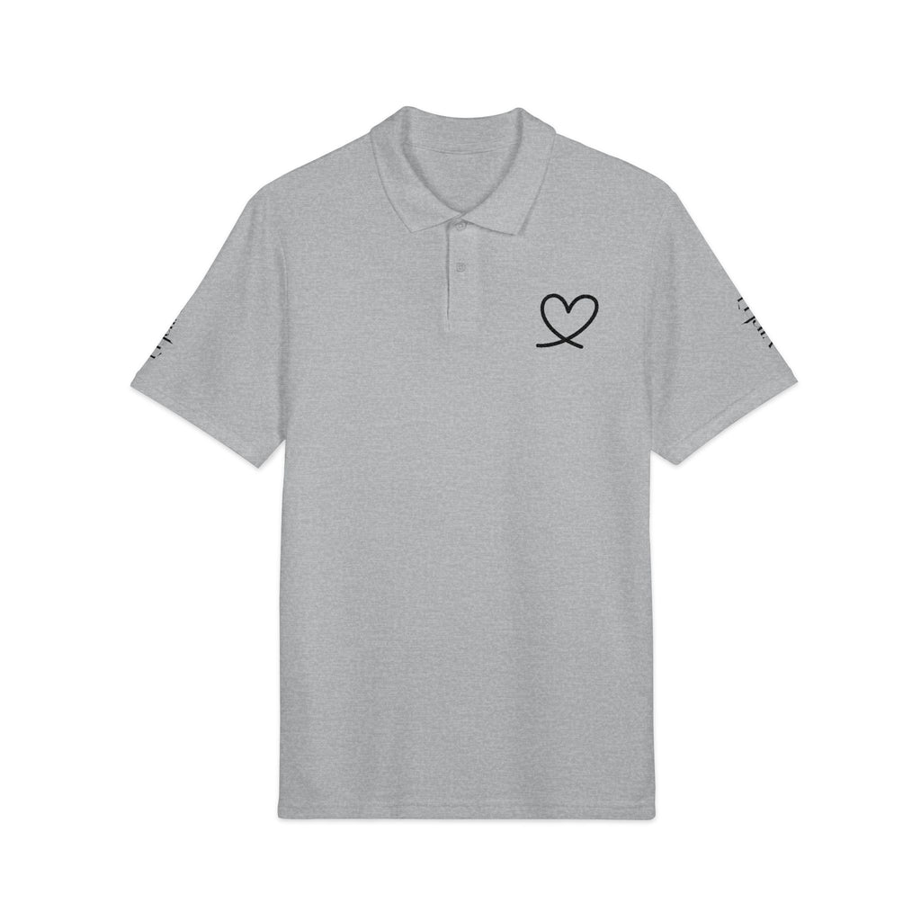 Embroidered Heart & Virtù Polo