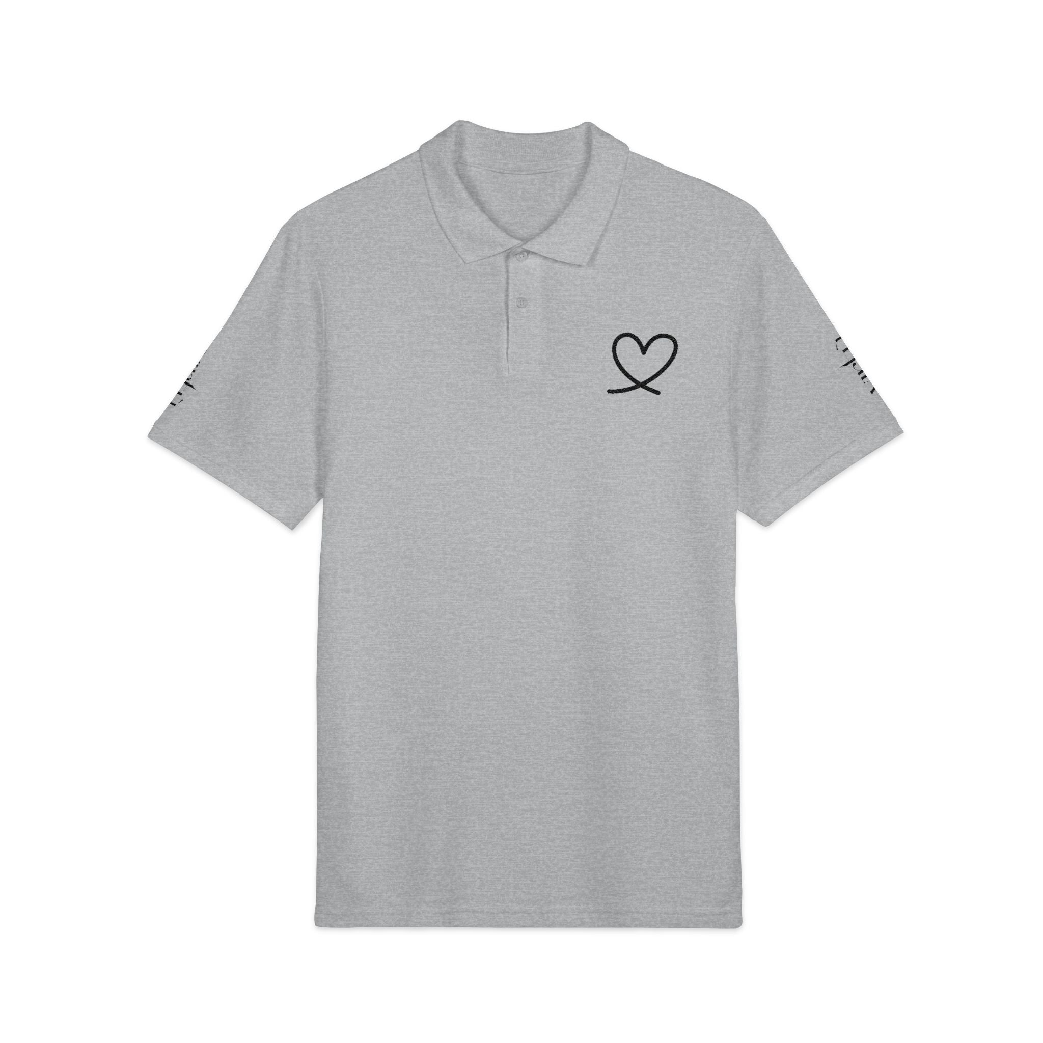 Embroidered Heart & Virtù Polo