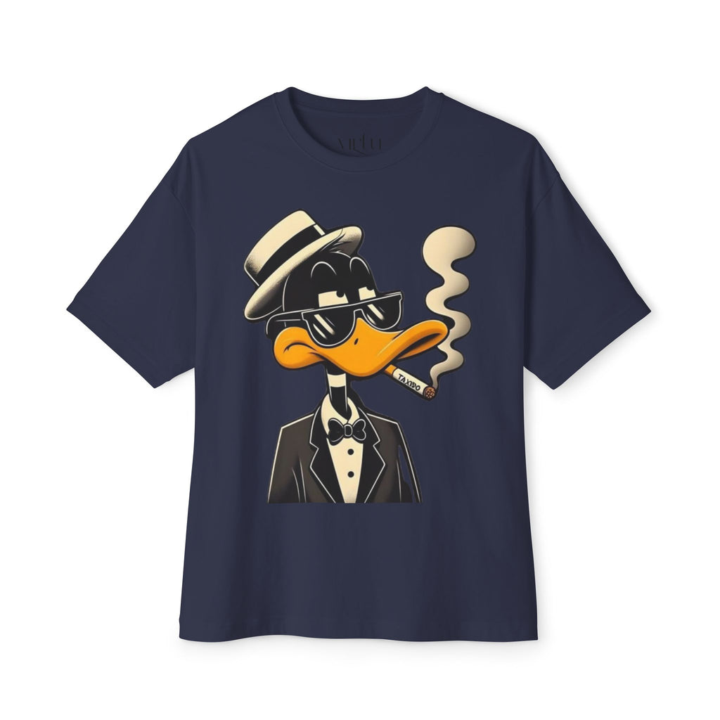 Dapper Duck Graphic Tee — Vintage Cartoon Duck in Suit & Cigar