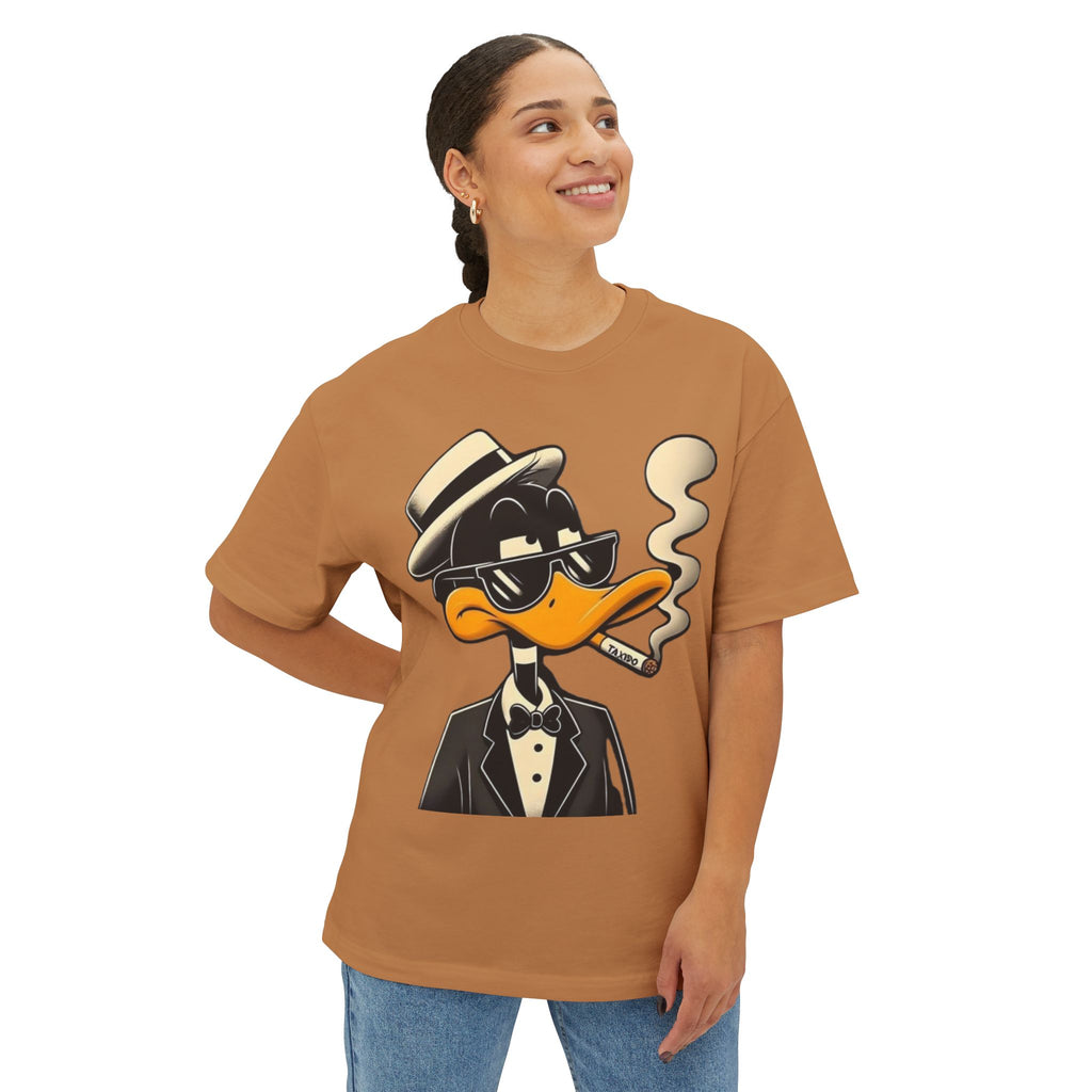 Dapper Duck Graphic Tee — Vintage Cartoon Duck in Suit & Cigar