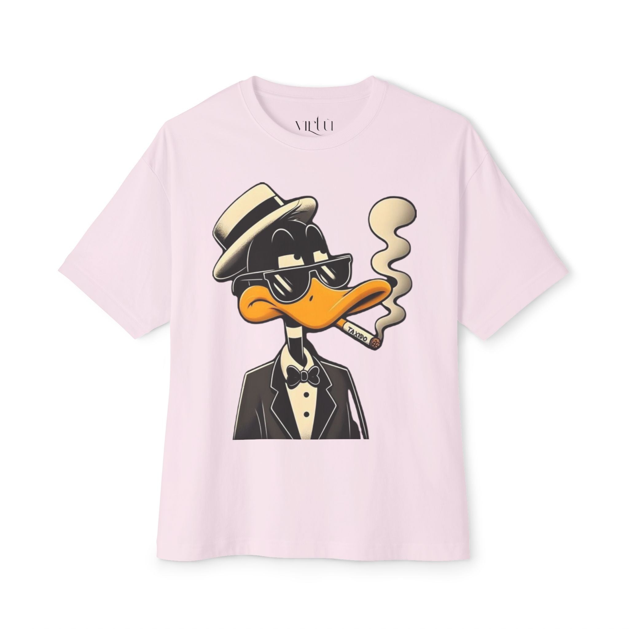 Dapper Duck Graphic Tee — Vintage Cartoon Duck in Suit & Cigar