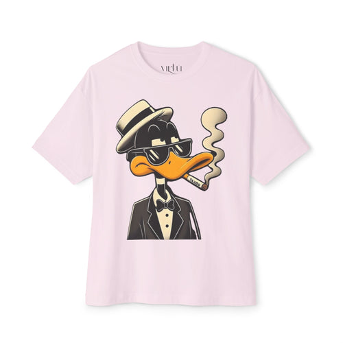 Dapper Duck Graphic Tee — Vintage Cartoon Duck in Suit & Cigar
