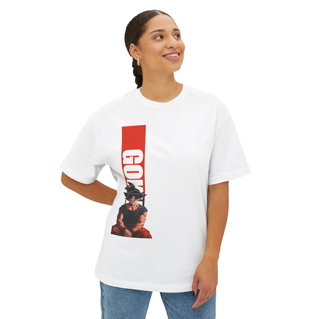 Goku Vertical Graphic Tee — Anime Dragon Ball Z Shirt
