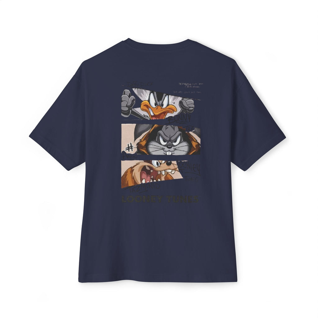 Looney Tunes Collage Tee — Vintage Cartoon Graphic T-Shirt