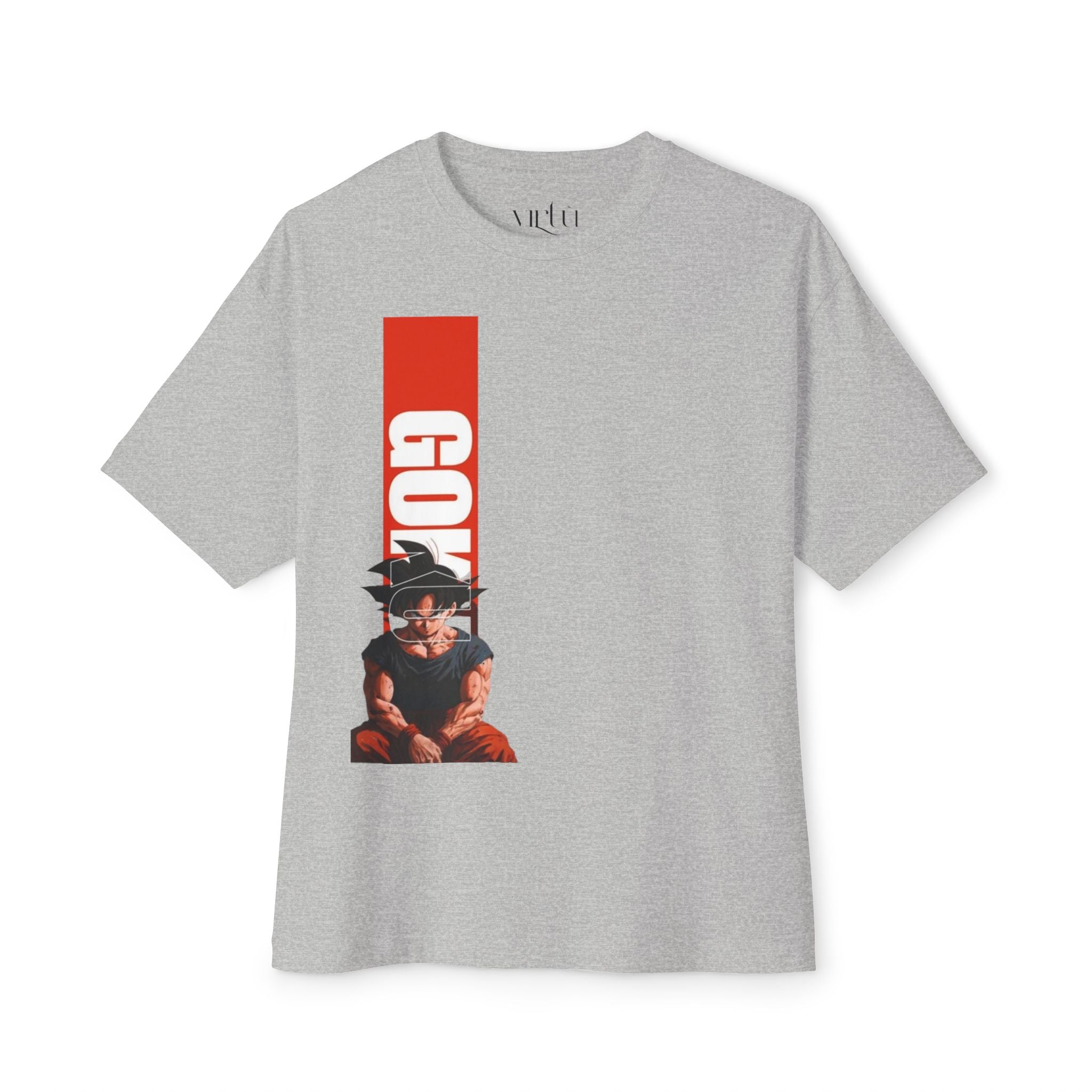 Goku Vertical Graphic Tee — Anime Dragon Ball Z Shirt