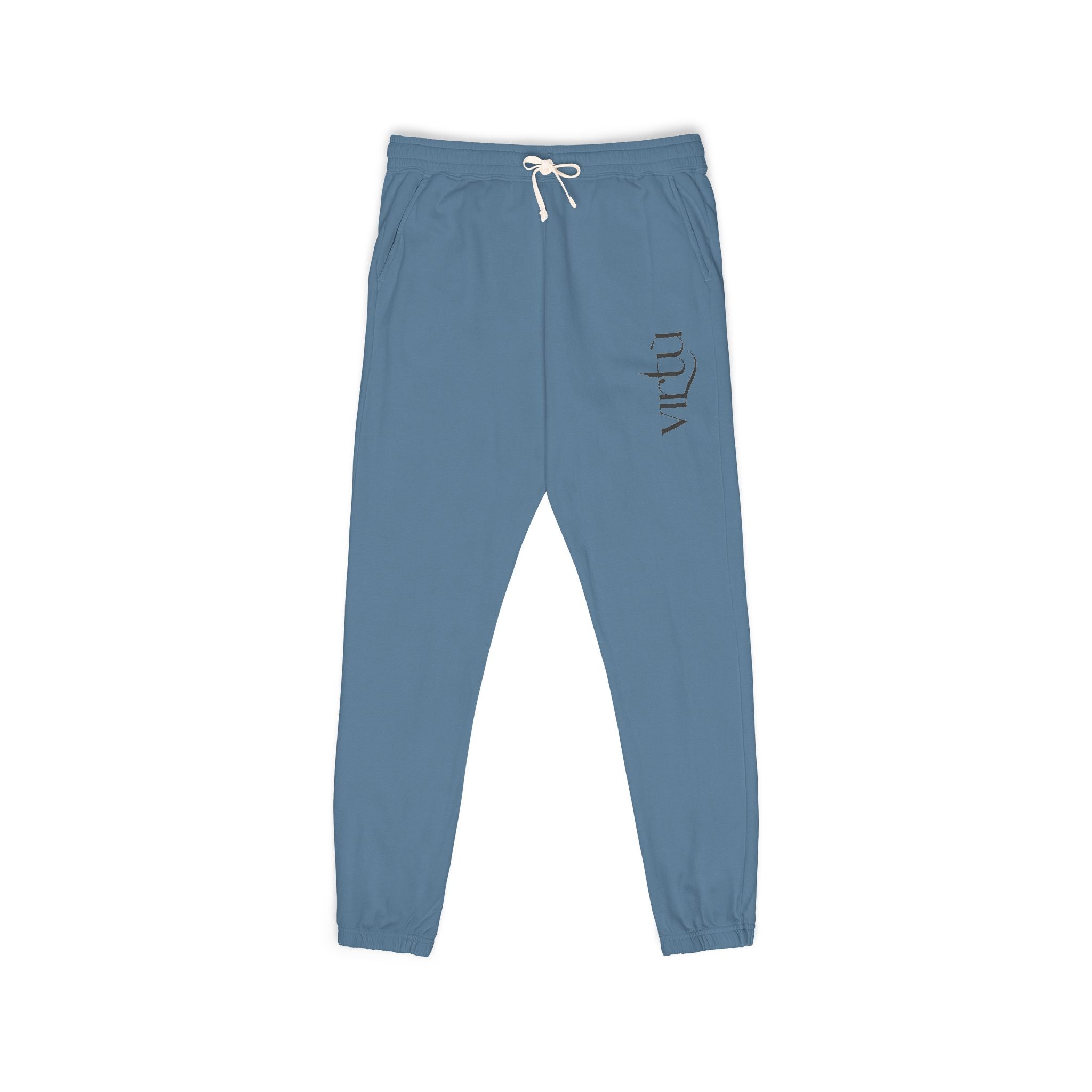 Embrace Sweatpants — Vintage Script Side Logo Fleece Joggers
